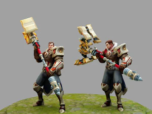 Jayce aus League of Legends 3D Druckmodell