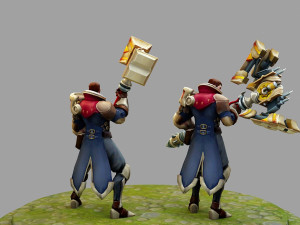 jayce from league of legends Modello di stampa 3D