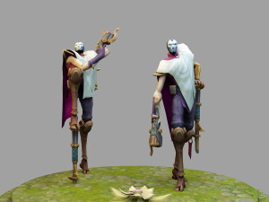 jhin from league of legends Modèles 3D en vedette