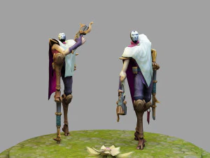 jhin di League of Legends Modello di stampa 3D