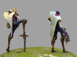 jhin from league of legends 3D Print Model