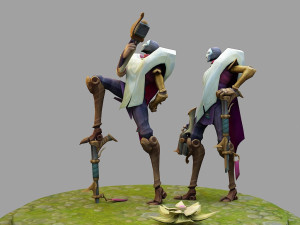 jhin from league of legends 3D Print Model