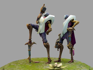 jhin from league of legends 3D Print Model