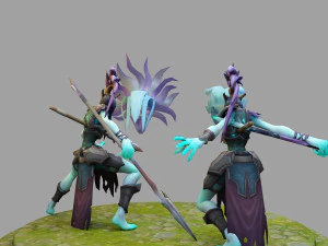 efsaneler liginden kalista 3D Baskı Modeli