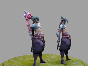 kayn from league of legends 3D 打印模型
