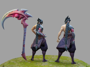 kayn from league of legends 3D 打印模型