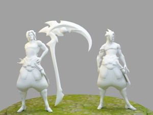 kayn from league of legends 3D 打印模型