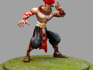 leesin from league of legends 3D प्रिंट मॉडल