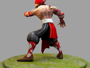 leesin from league of legends 3D प्रिंट मॉडल