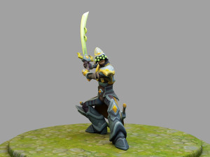masteryi from league of legends 3D Baskı Modeli