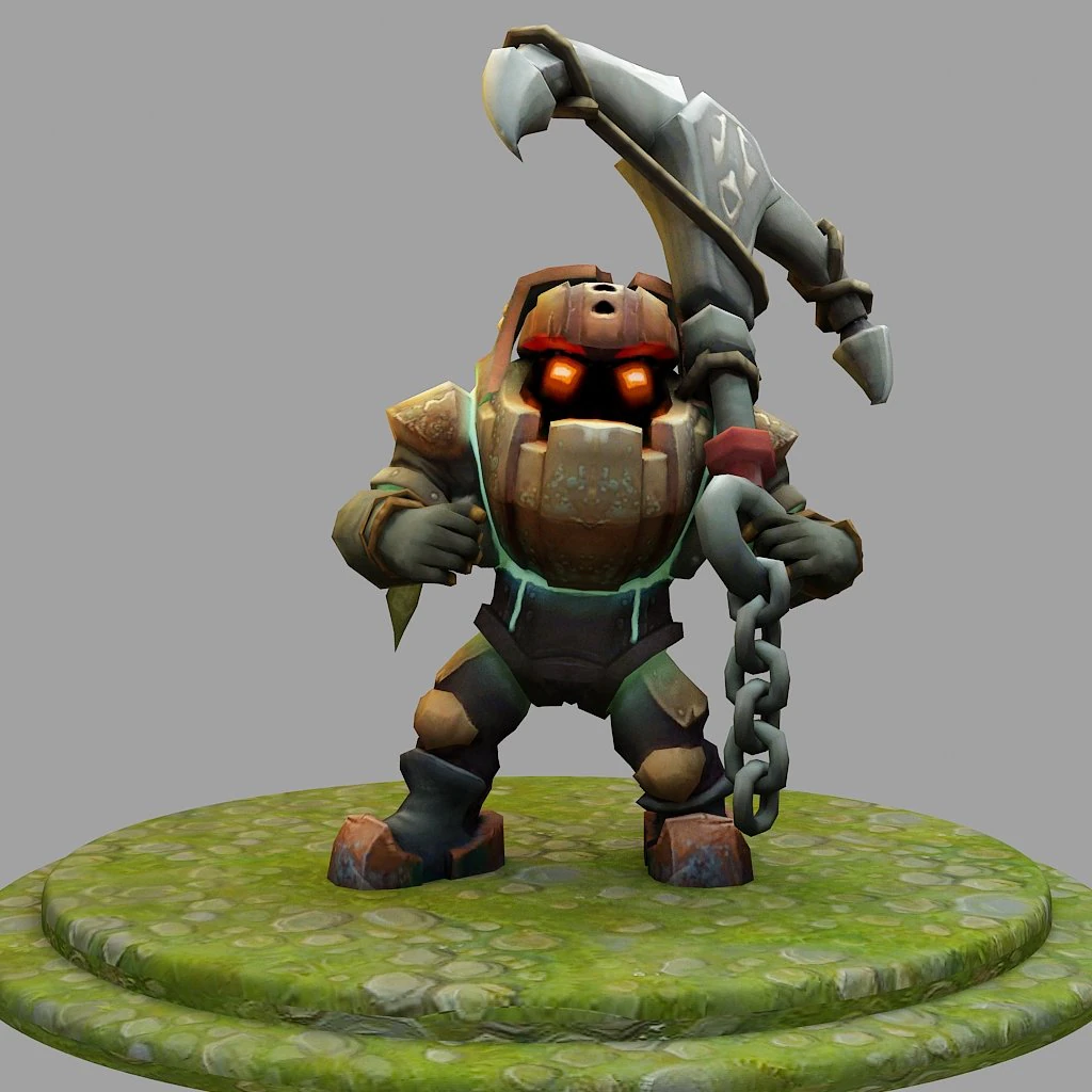 nautilus from league of legends 3D Print Model .c4d .max .obj .3ds .fbx .stl .blend