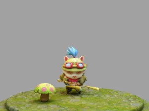 teemo da League of Legends Modello di stampa 3D