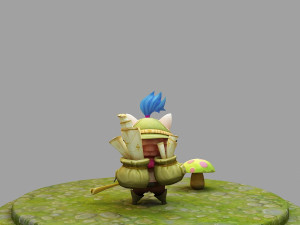 teemo from league of legends 3Dプリントモデル