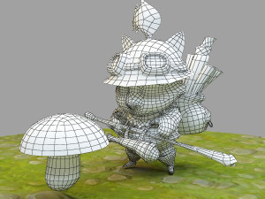 teemo from league of legends 3Dプリントモデル