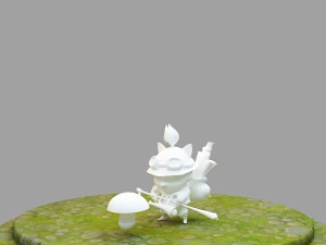 teemo from league of legends 3Dプリントモデル