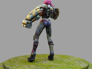 vi from league of legends 3D Print Model