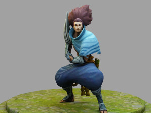 yasuo from league of legends 3Dプリントモデル
