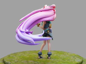 zoe from league of legends 3Dプリントモデル