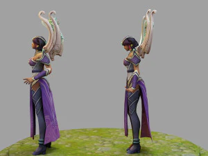 karma from league of legends 3D Print Model