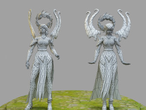 karma from league of legends Modelo de Impressão 3D