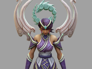 karma from league of legends Modelo de Impressão 3D