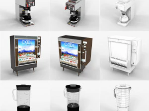 collection bar 3D Model