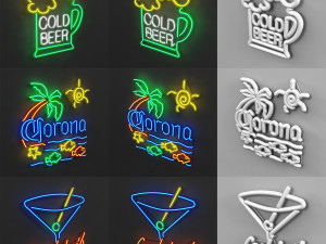 collection bar 3D मॉडल