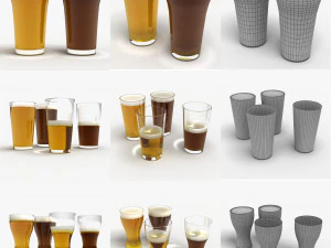 collection booze 3D Model