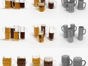 collection booze 3D 模型