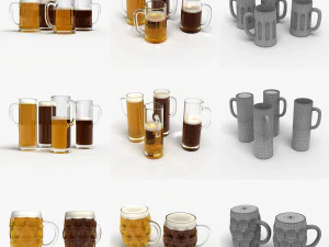 collection booze 3D Model