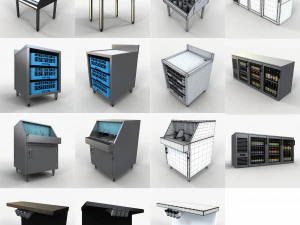 collection bar 2 3D Model
