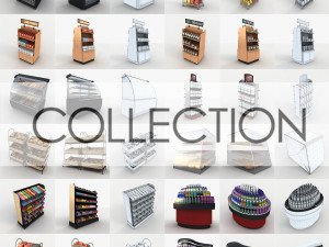 collection grab n go food 3D 모델