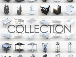 collection kitchen 3D Model