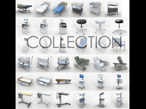 collection medical 3D Model