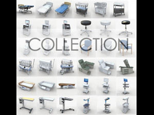 collection medical 3D 모델