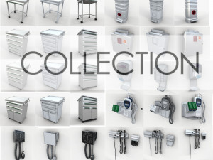 collection medical Modello 3D