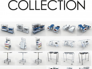 collection medical Modello 3D