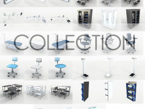 collection medical Modello 3D