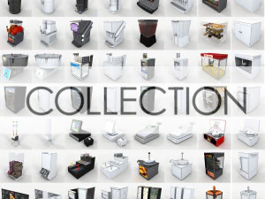 concess&otilde;es de cobran&ccedil;a Modelo 3D