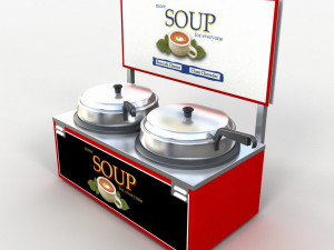 collection concessions 3D Модель