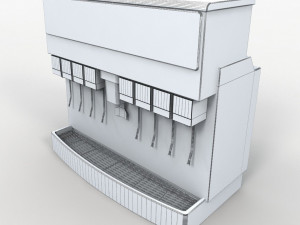 collection concessions 3D Модель