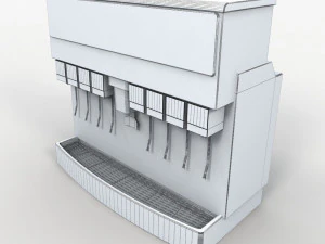 collection concessions 3D Model