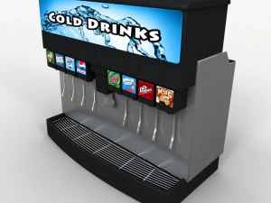 collection concessions 3D Model