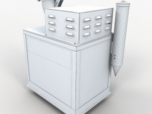 collection concessions 3D Модель