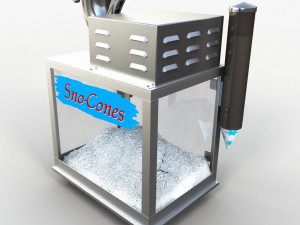 collection concessions 3D Модель