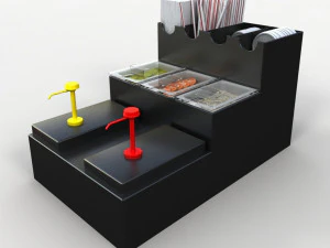 collection concessions 3D Model