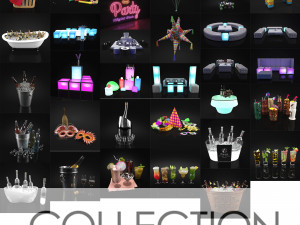 collection drink 3D 모델