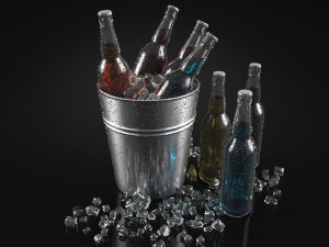 collection drink 3D Model