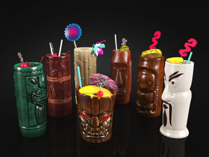 collection drink 3D Model