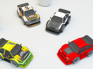 mini car 3D 모델
